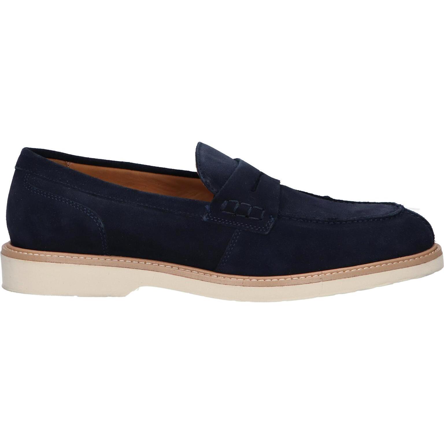 GEOX U25EED 00022 U GUBBIO C4064 NAVY Men Loafers
