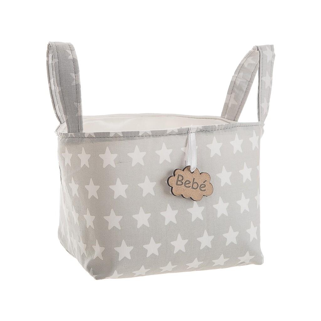 Cesta Asas Estrellas Gris Creaciones Llopis 28168 Primera infancia (hasta 3 años)