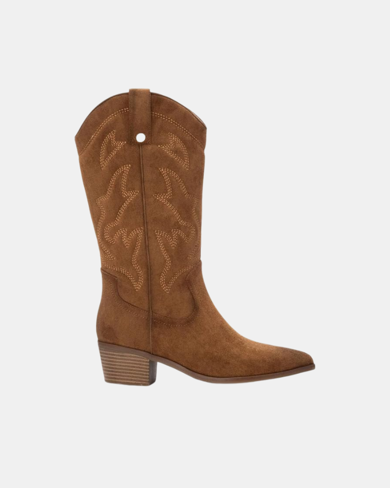 XTI 144308 Botas Cowboy Mujer Marrón