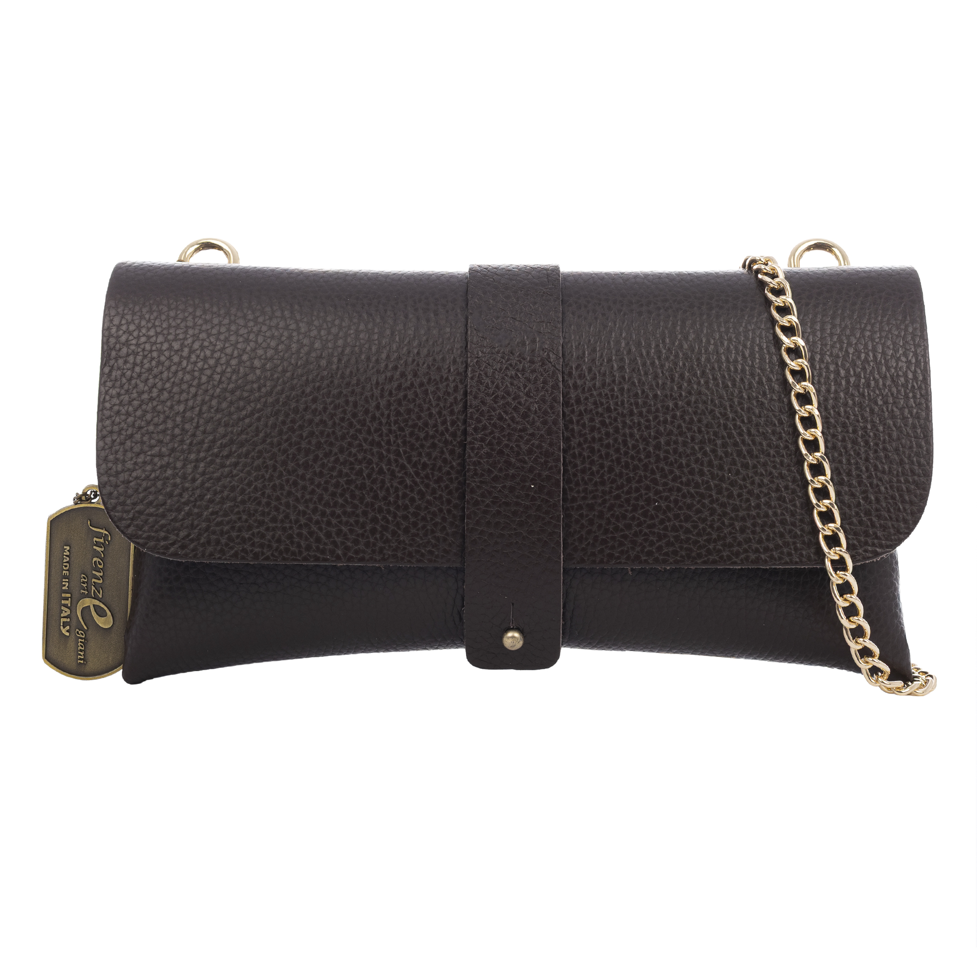 Bernezzo bolso de bandolera mujer. Piel auténtica acabado Dollaro.