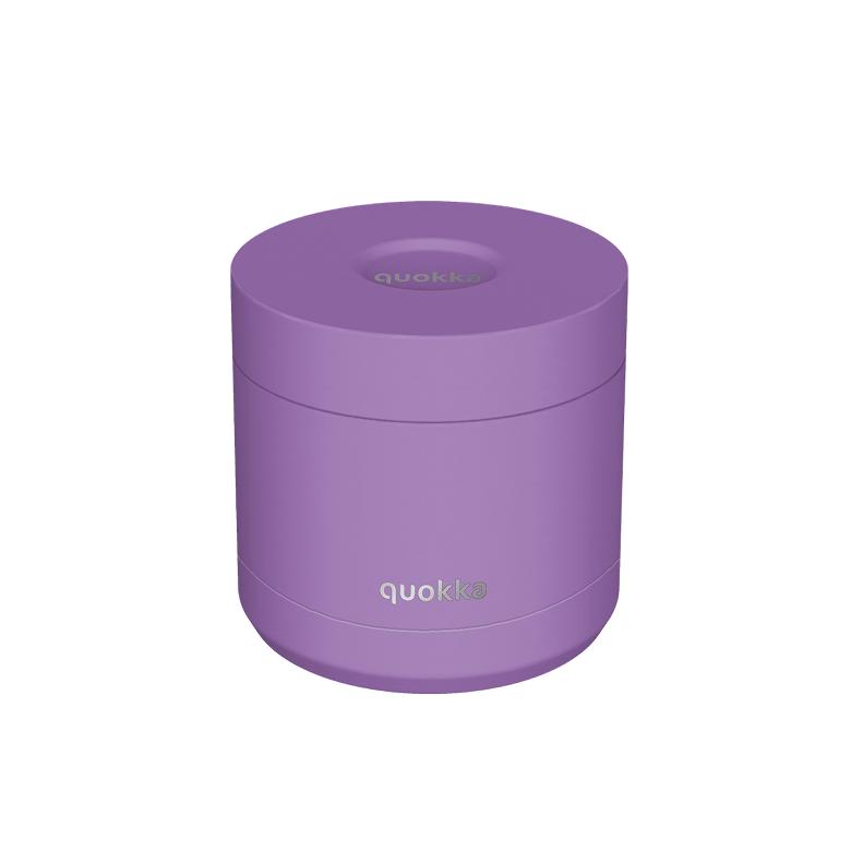 Termo para alimentos de acero inoxidable | QUOKKA - Recipiente de 600ml, acero inoxidable resistente, mantiene calor o frío durante horas, disponible en varios colores