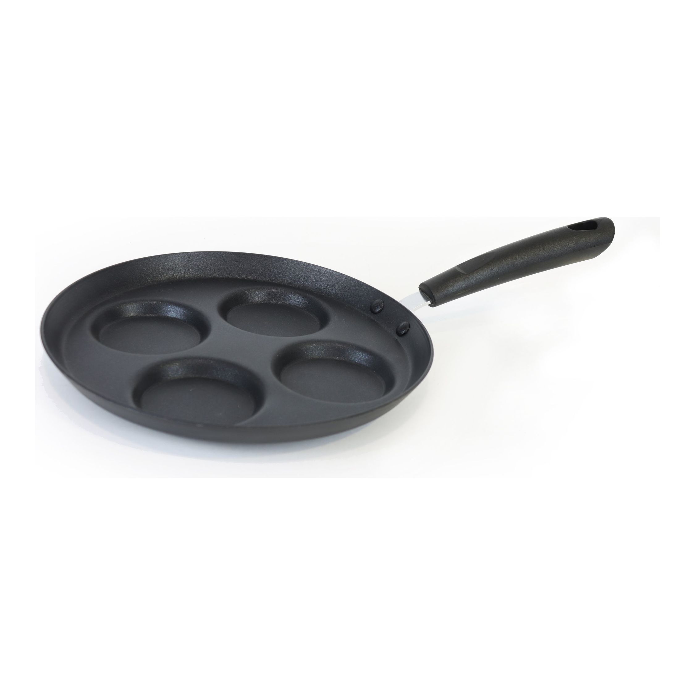 Quttin - Sartén para Tortitas 4 Unidades 24cm - Antiadherente y Fácil de Limpiar - Capacidad para 4 Tortitas