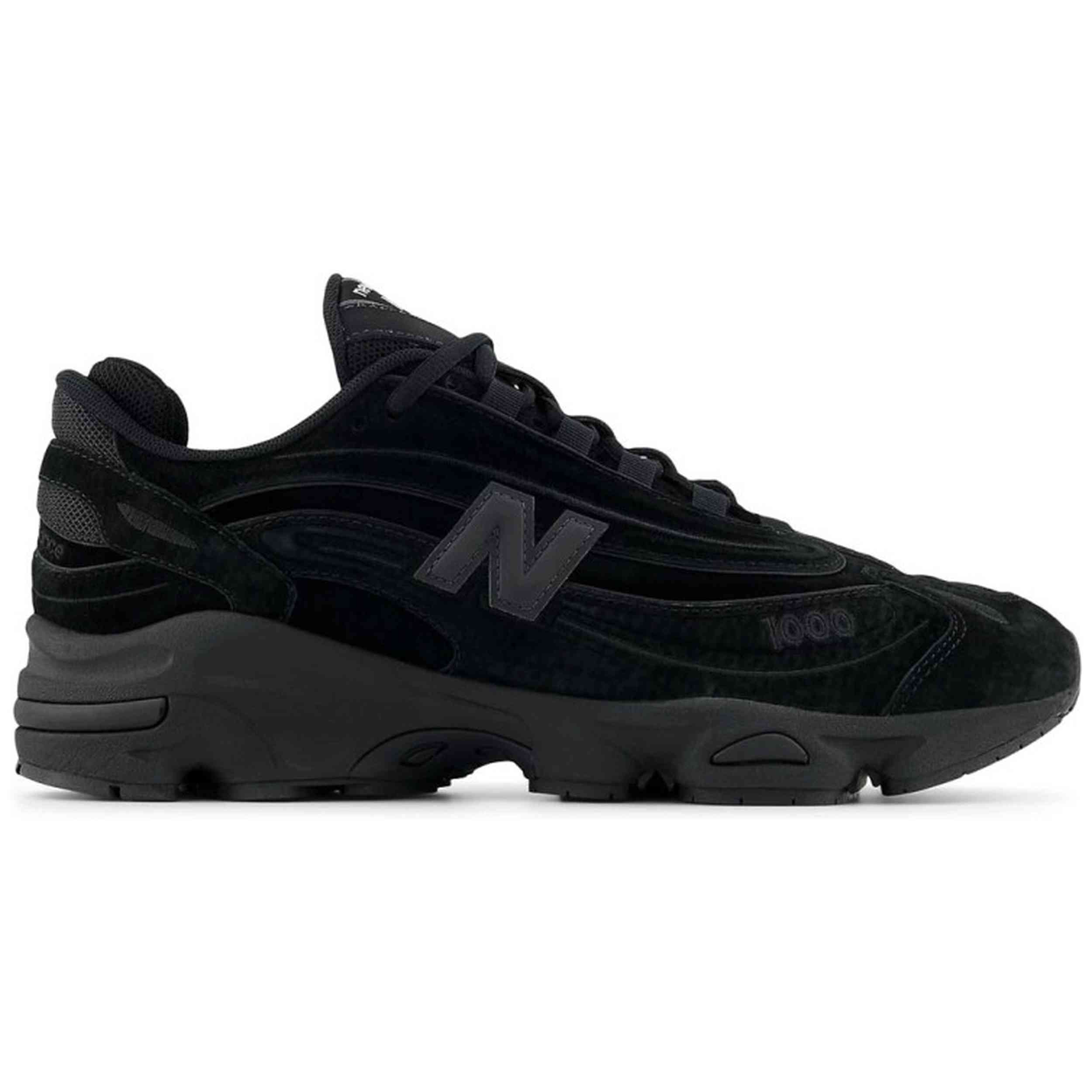 Zapatillas New Balance modelo M1000LA para hombre y mujer en color Negro