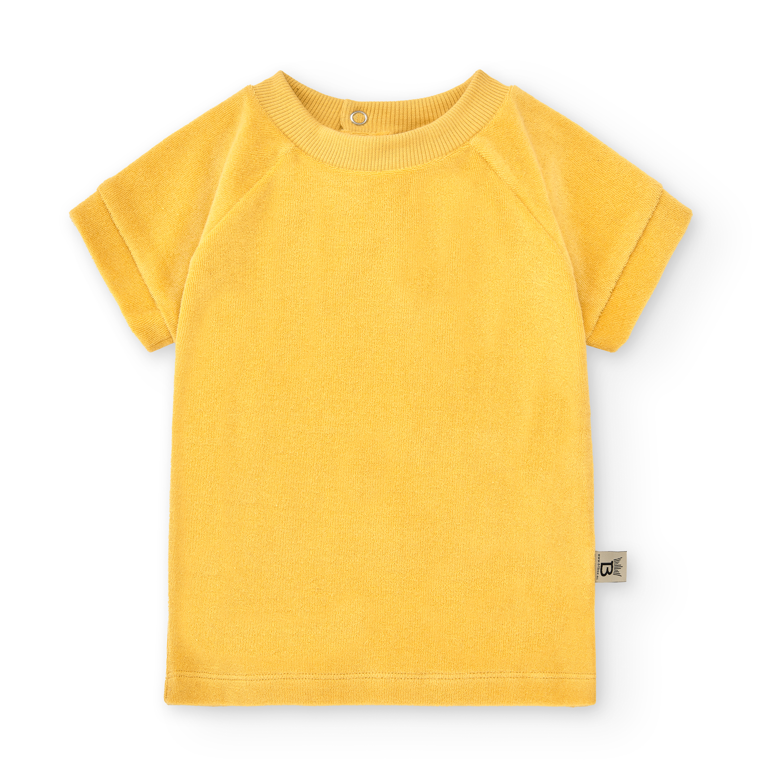 CAMISETA RIZO BTBOX MOSTAZA 06-12 meses