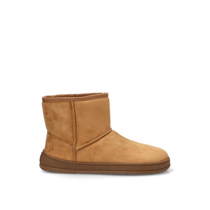 Botin Respetuoso/barefoot Mustang - Mujer - Suela Plana - Modelo 55295 - Color Cuero