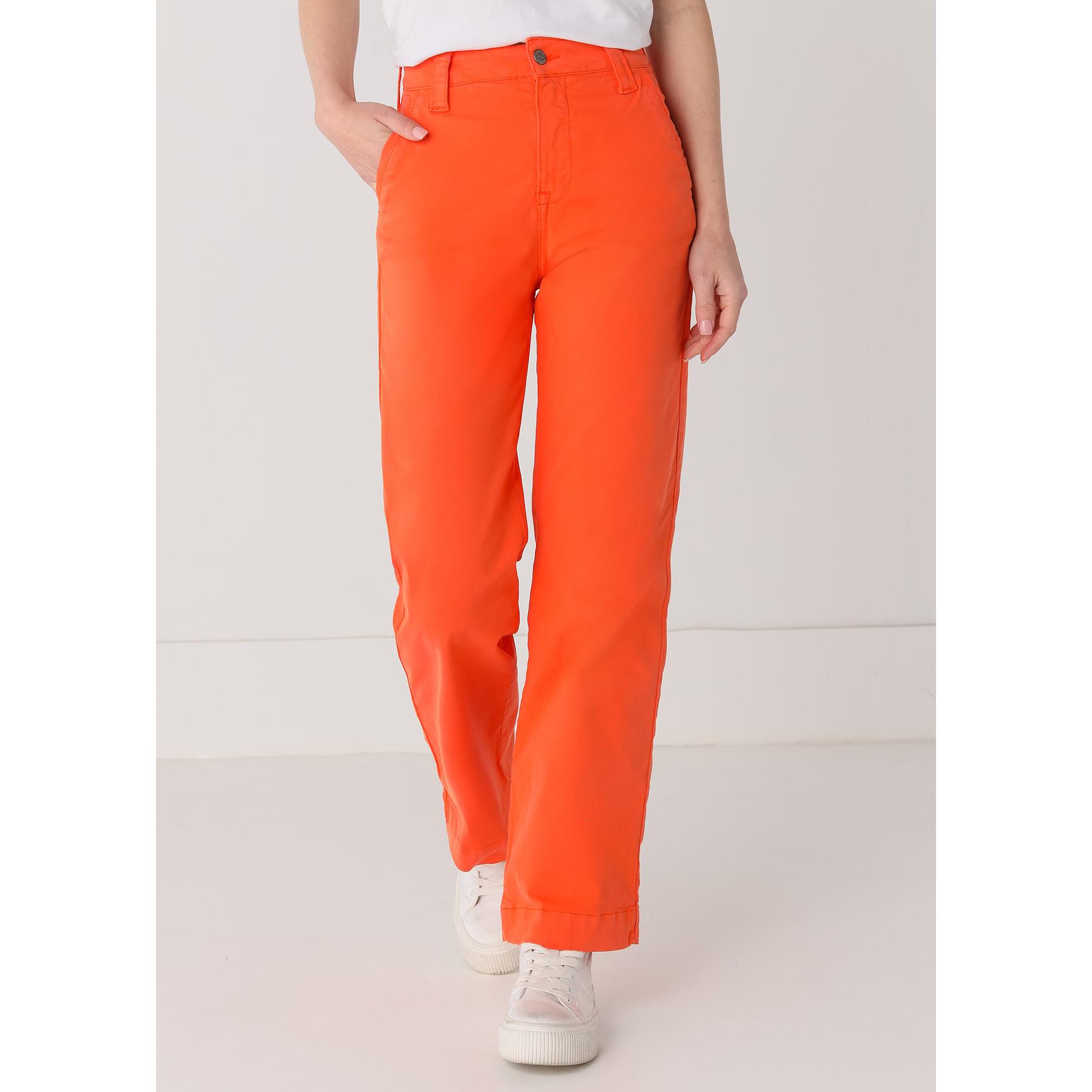 CIMARRON - OLIVIA-AUDE PANTALON CHINO Caja Alta Straight Wide leg  - Tallaje en Pulgadas- Tallaje en Pulgadas