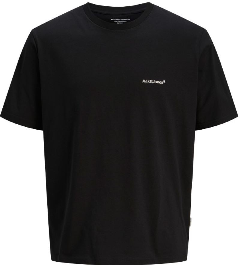 Camiseta JACK & JONES JORSPLIT BACK TEE 12272996 NEGRO Negro