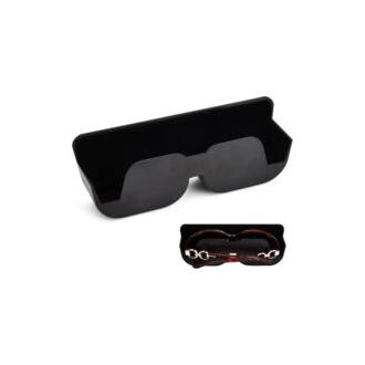 CA Estuche para gafas de sol para coche Sollbry, caja de almacenamiento para gafas de coche, soporte universal para gafas de coche, soporte para gafas de sol para coche, para gafas de coche