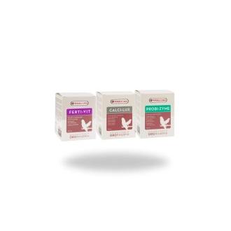 Versele Laga Pack Ahorro FERTIVIT + PROBIZYME + CALCILUX para Aves