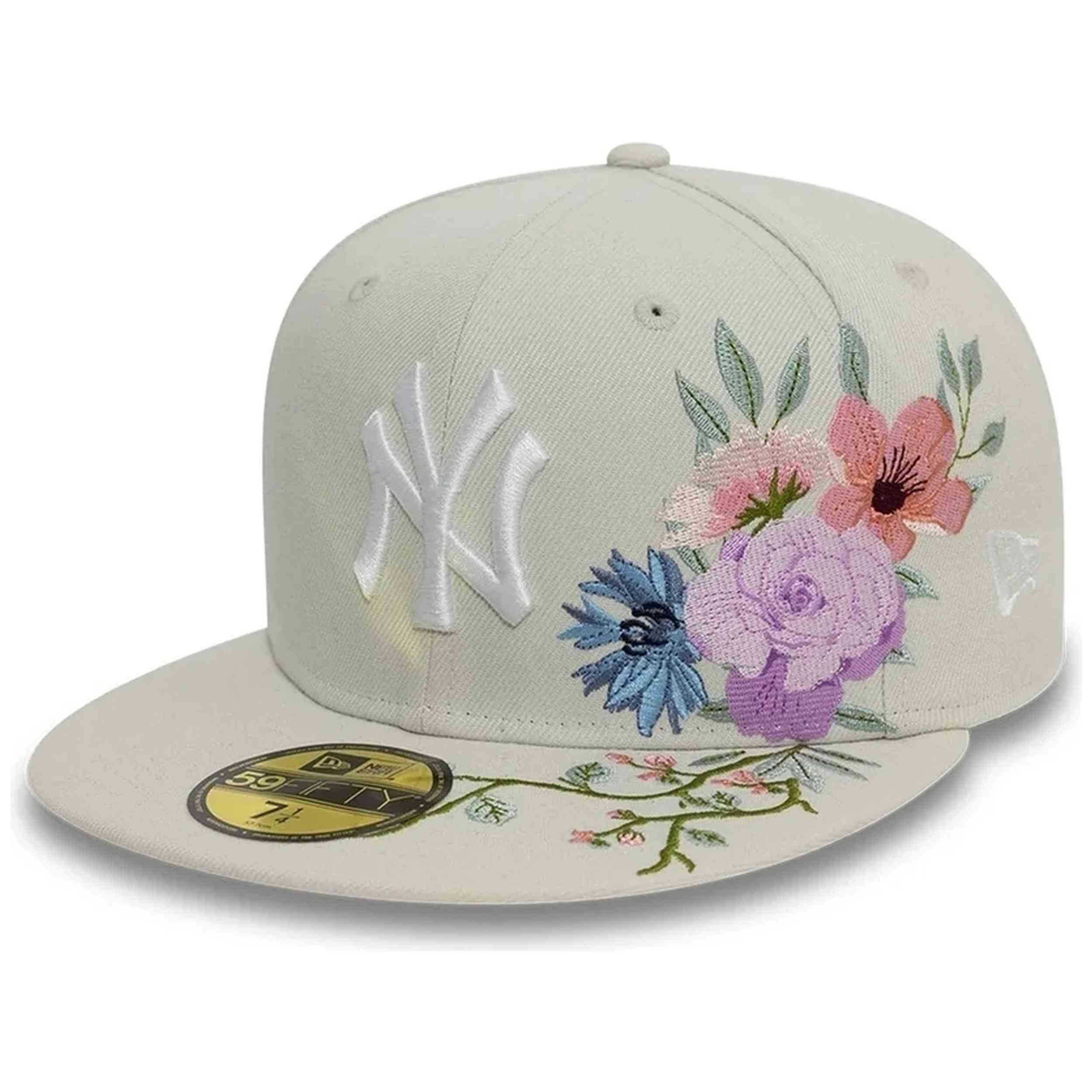 Gorra New Era modelo 072-9513 para hombre y mujer en color Beige
