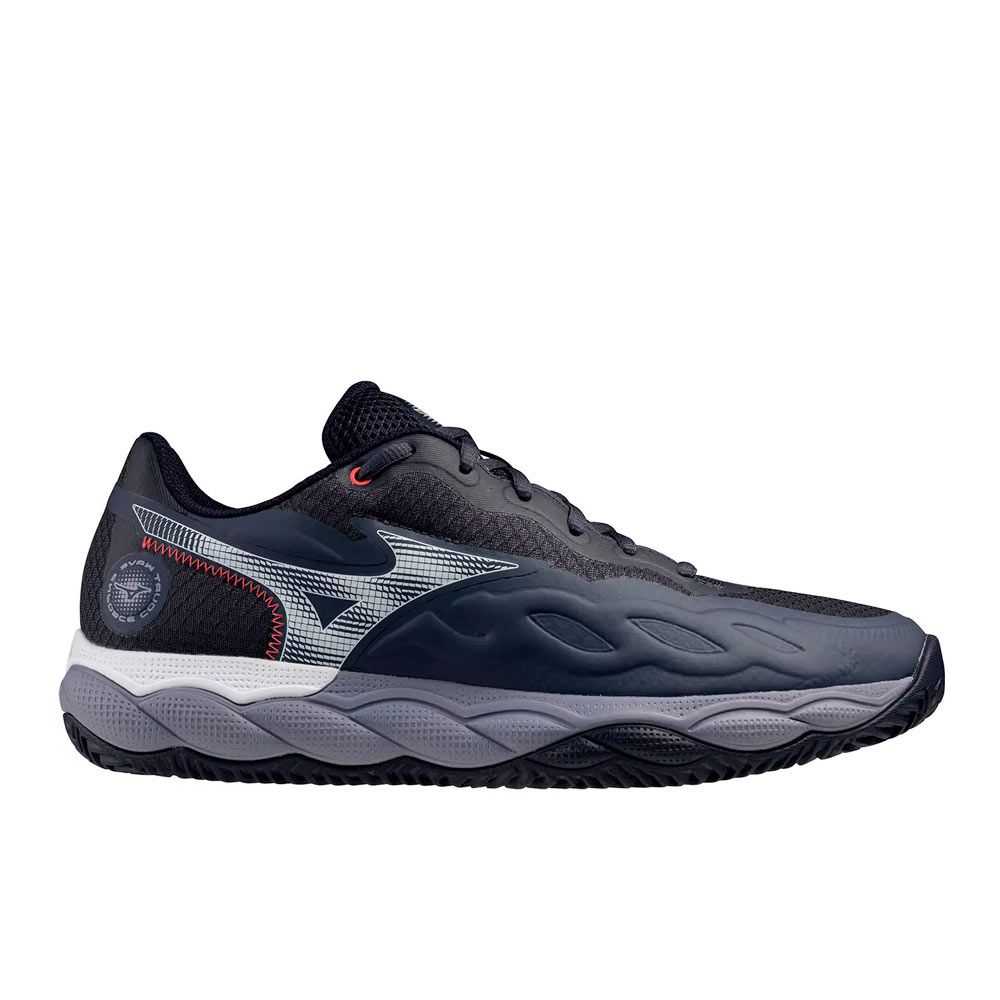 Mizuno Zapatillas Wave Enforce Court CC hombre negro