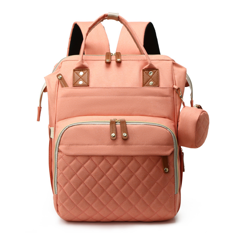Mochila para mamá, bolso de viaje multifuncional para bebé, gran capacidad, duradero