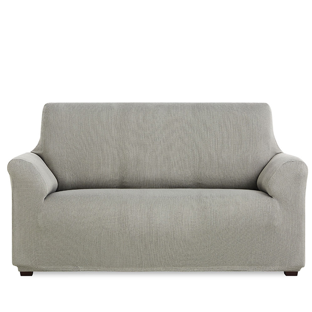 NORDIC HOME Funda de Sillón Elástica Inka – Color Gris Claro
