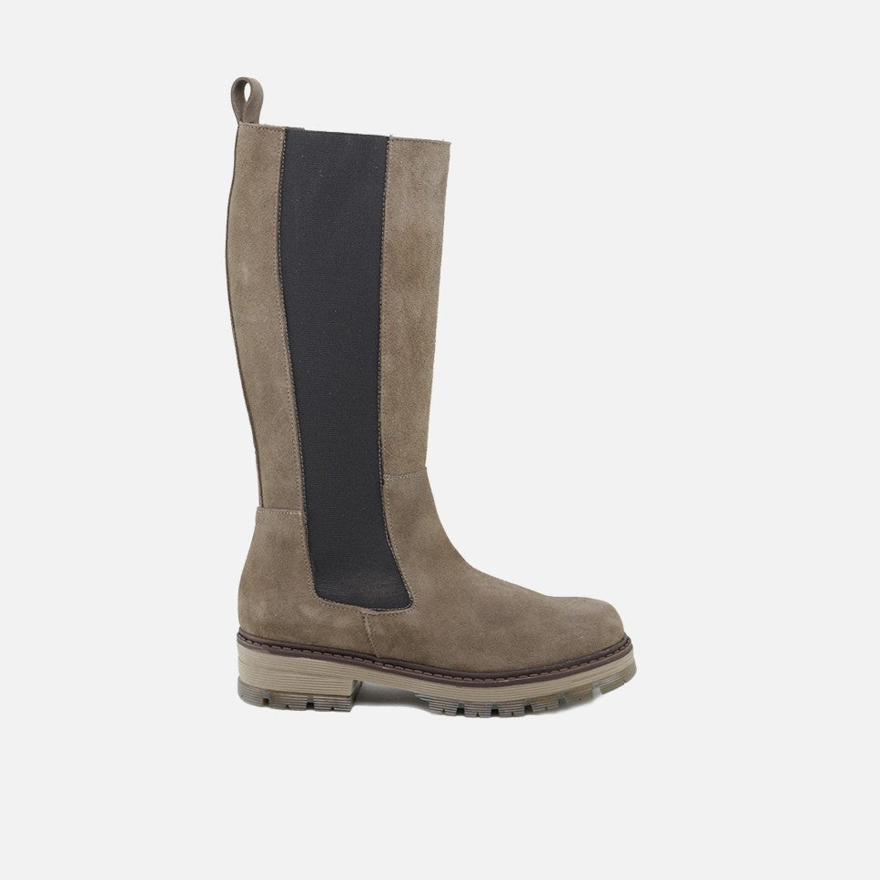 Bota Alta Serraje Lodo Sibaritas | Eli 1957