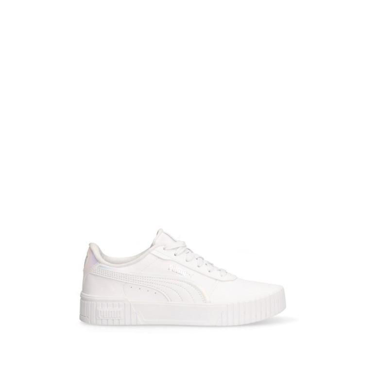 Zapatillas Basico Puma Pristis - Mujer - Suela Plana - Modelo 398281 - Color Blanco
