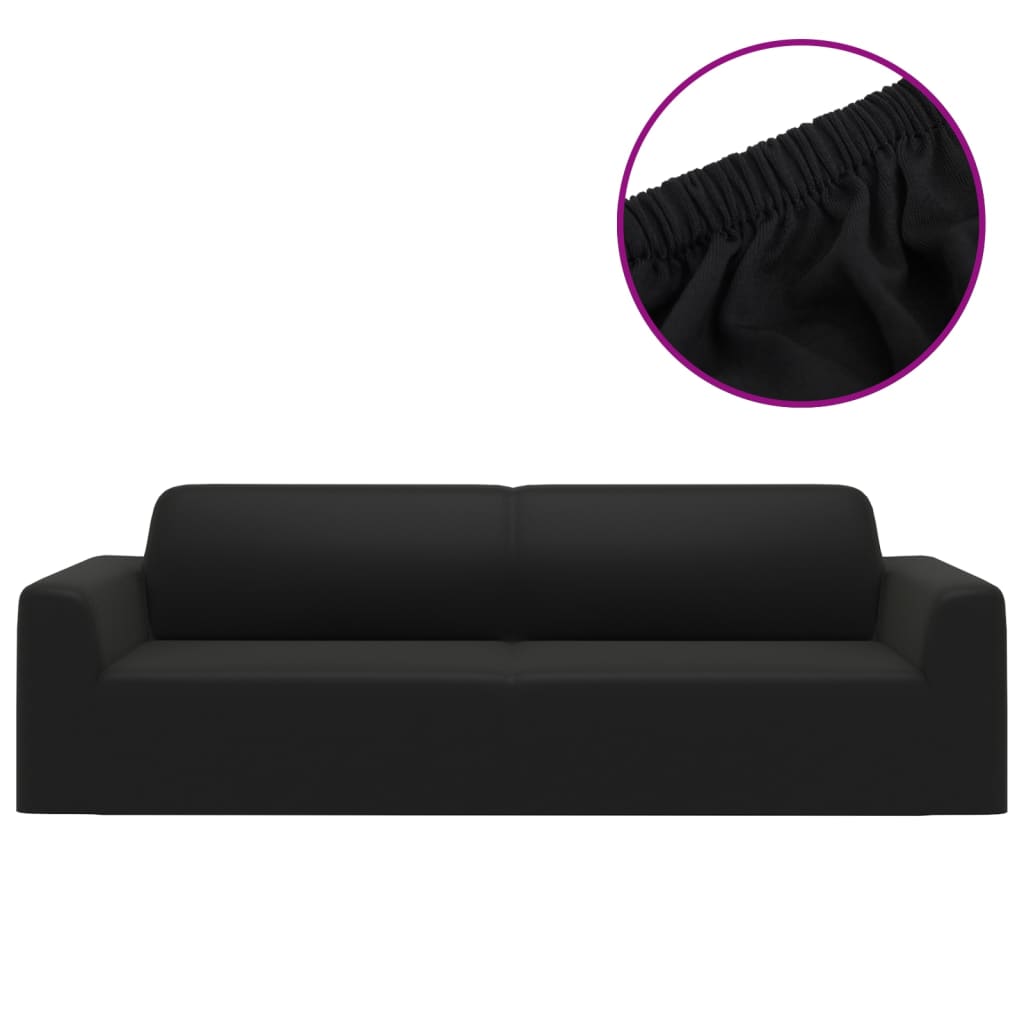 vidaXL Funda Elástica de Sillón de 3 Plazas Poliéster Jersey Salón Color Antracita, Crema, Gris y mas