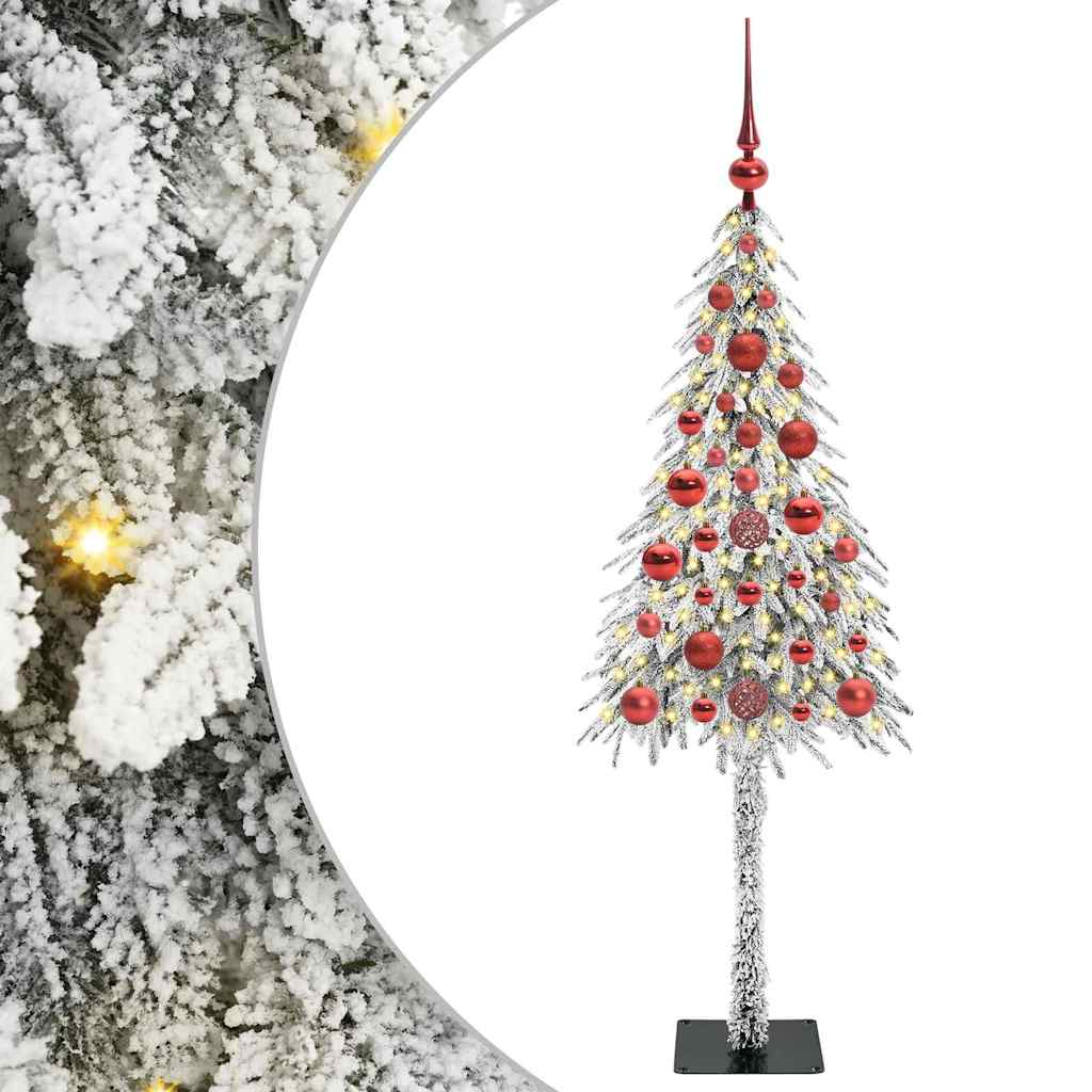 vidaXL Árbol de Navidad con 150 LED con soporte 120 cm PE y Acero