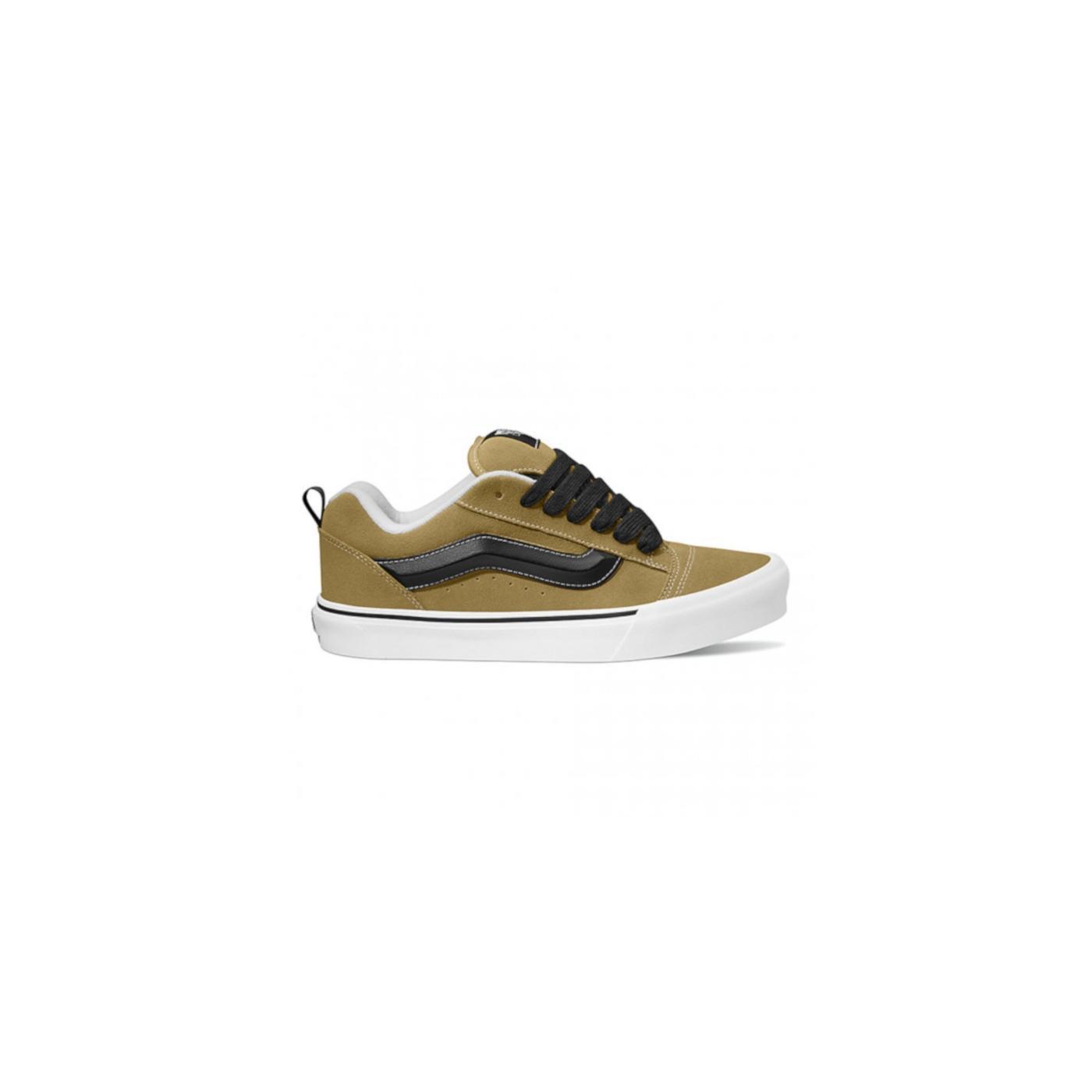 Vans Knu Skool Antílope Zapatillas Hombre - Diseño Atractivo - Suela Blanca - Logo y Cordones Negros