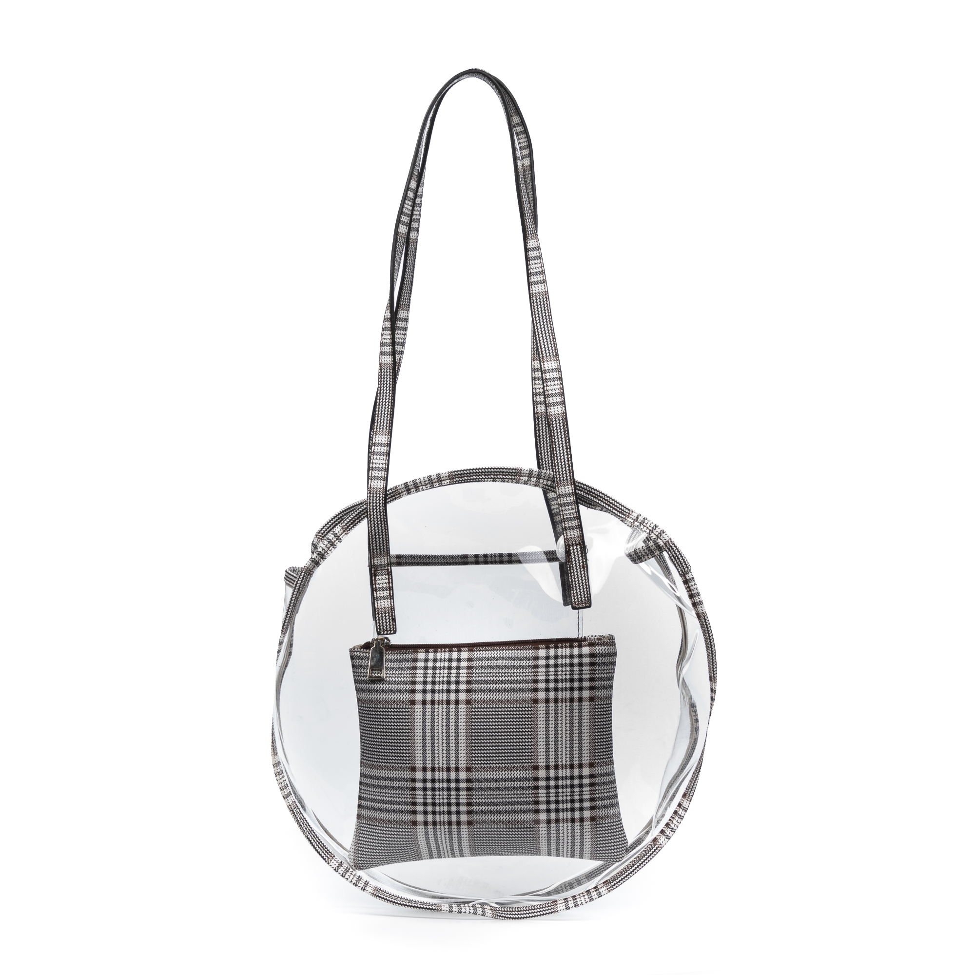 Iria Quintana. Asti Bolso de hombro Mujer.Material PVC  Piel Sintética PU Estampado.