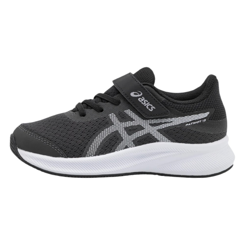 Zapatillas Asics Patriot 13 Ps Gris Grafito Blancas 1014A264-020 Running Niño Niña