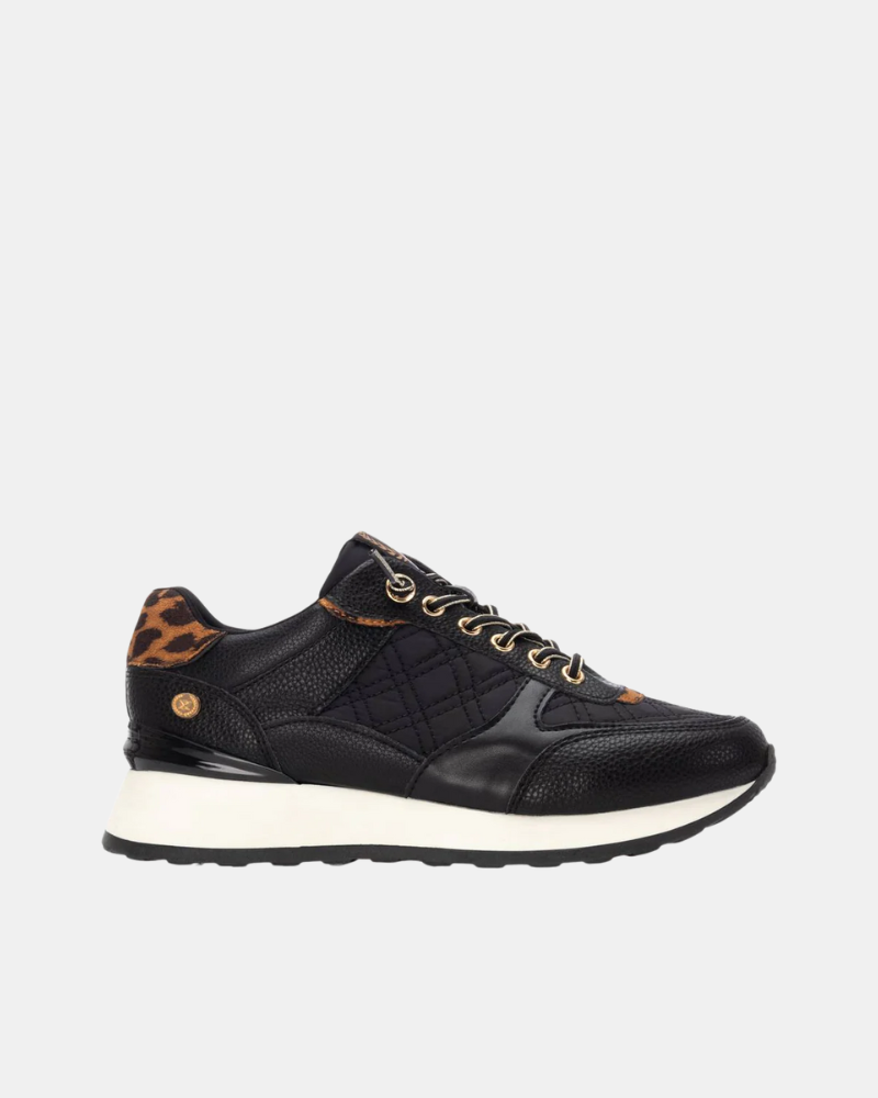XTI 144209 Zapatillas Bajas Mujer Negro