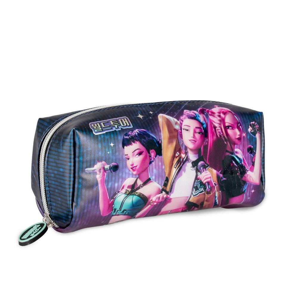 KIDS ESTUCHE PU K-POP DEMON HUNTERS NAVIDAD 20x9x7 Cms.