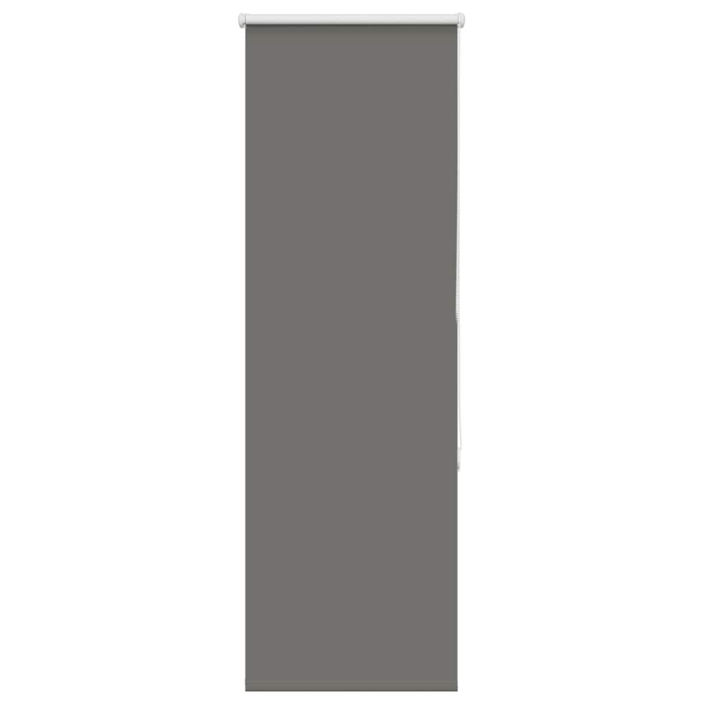 vidaXL Estor Enrollable Opaco gris 40x130 cm Tela Ancho 35,7 cm