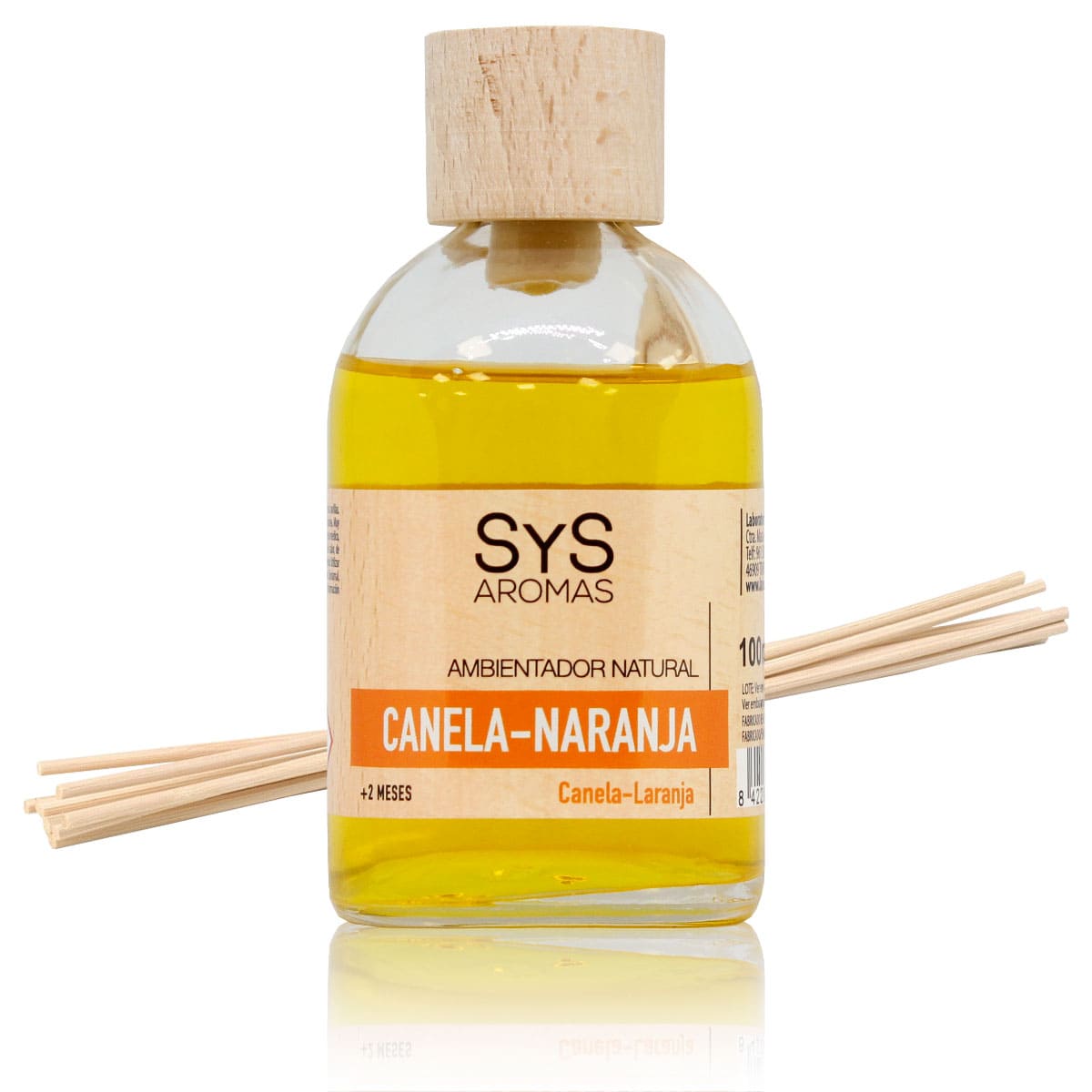 Ambientador Mikado Canela-Naranja 100ml SYS Aromas