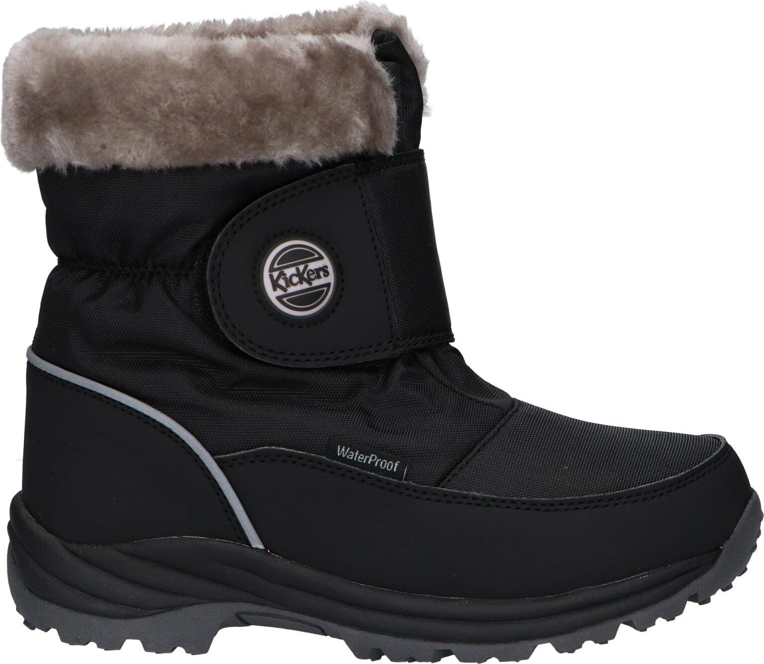 Kickers girl and boy ankle boots 744631 -30 jumpsnow 82 noir