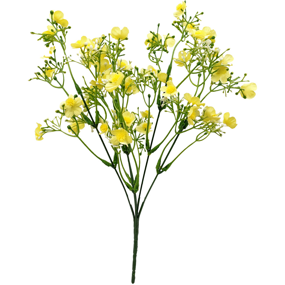 Poenia Arte Floral - Ramo Gypsophila Paniculata Artificial 34cm - Decoración Floral Realista