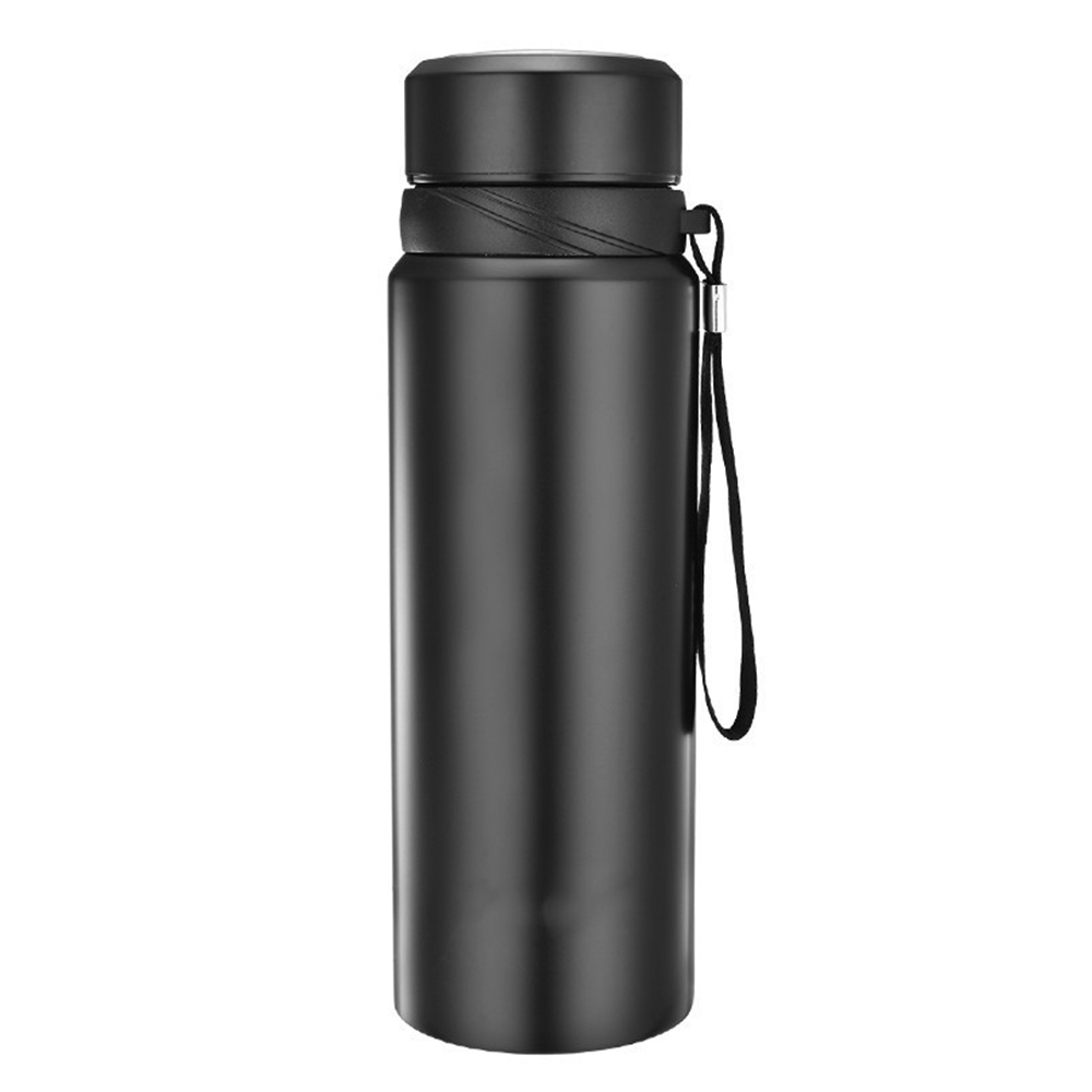 Botella Termo De Acero Inoxidable 1L Para Agua Fría Y Caliente Té Café Con Aislamiento Térmico De 12-24 Horas Portátil Y Ecológica