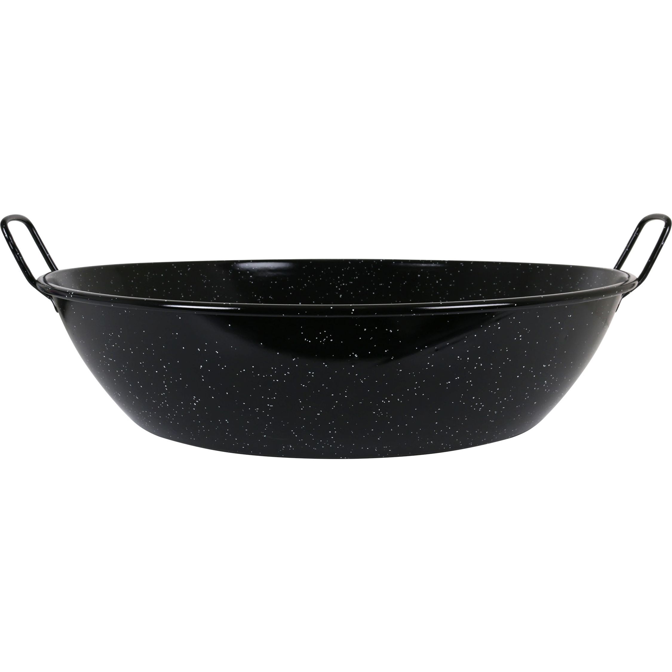 La Estrella - Paellera Honda Jaspeada 60cm, Capacidad 30L, Acero Vitrificado