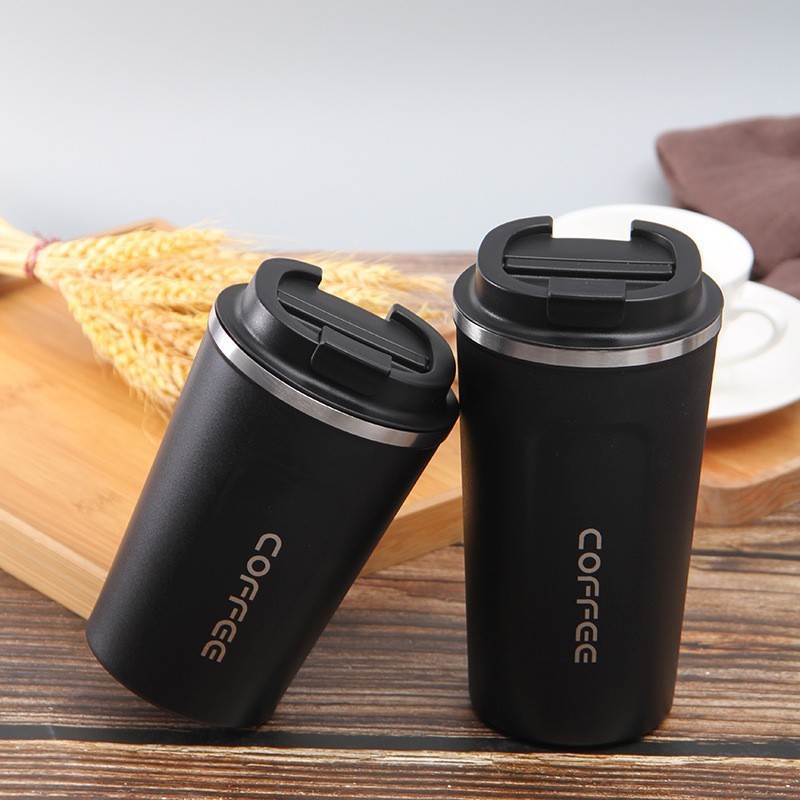 Taza Térmica De Acero Inoxidable 380ml/510ml Vaso Aislado Para Café Viaje Botella Termo Sellado Insulado Para Té Y Bebidas