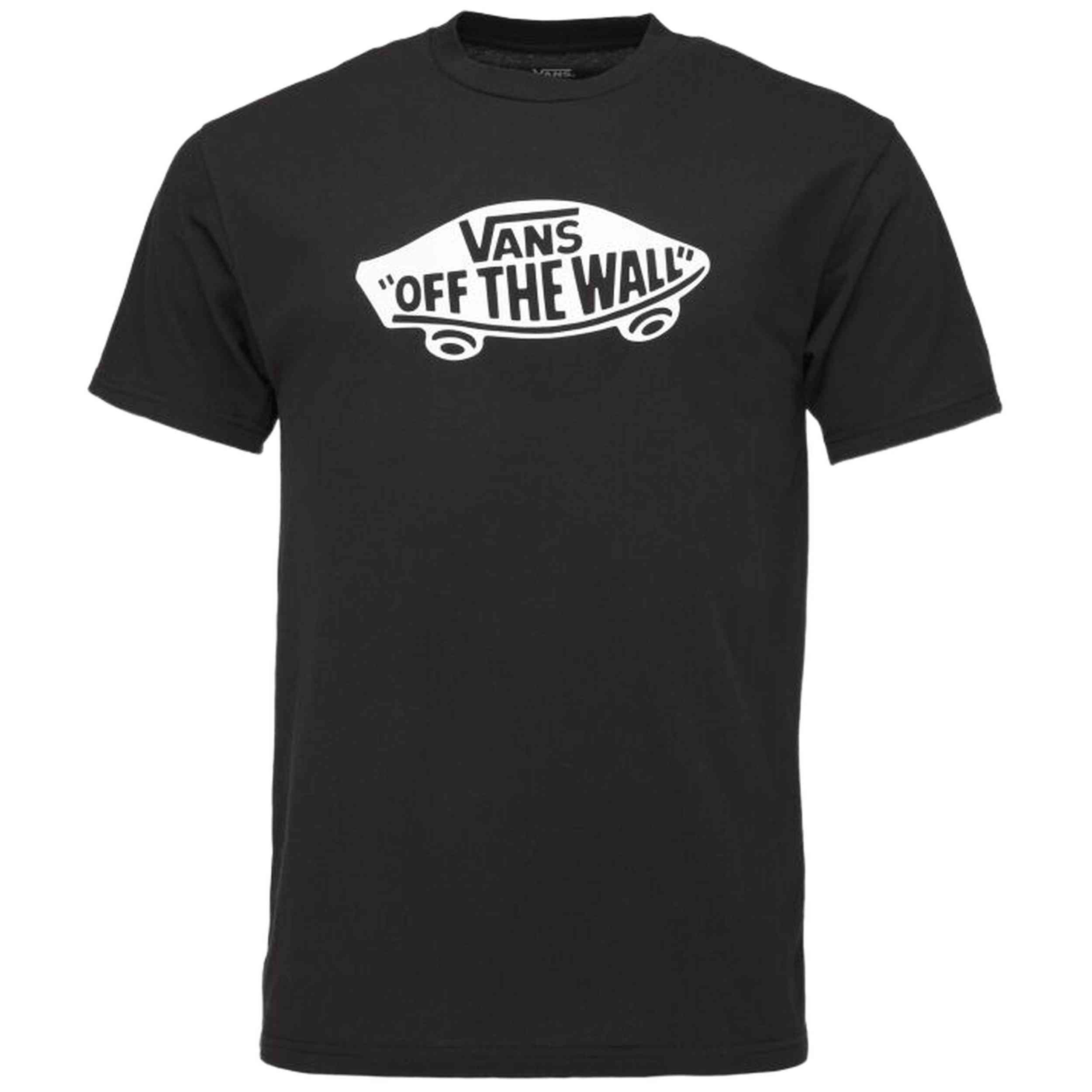 Camiseta De Manga Corta Vans modelo VN000FSBBLK1 para Hombre en color Negro