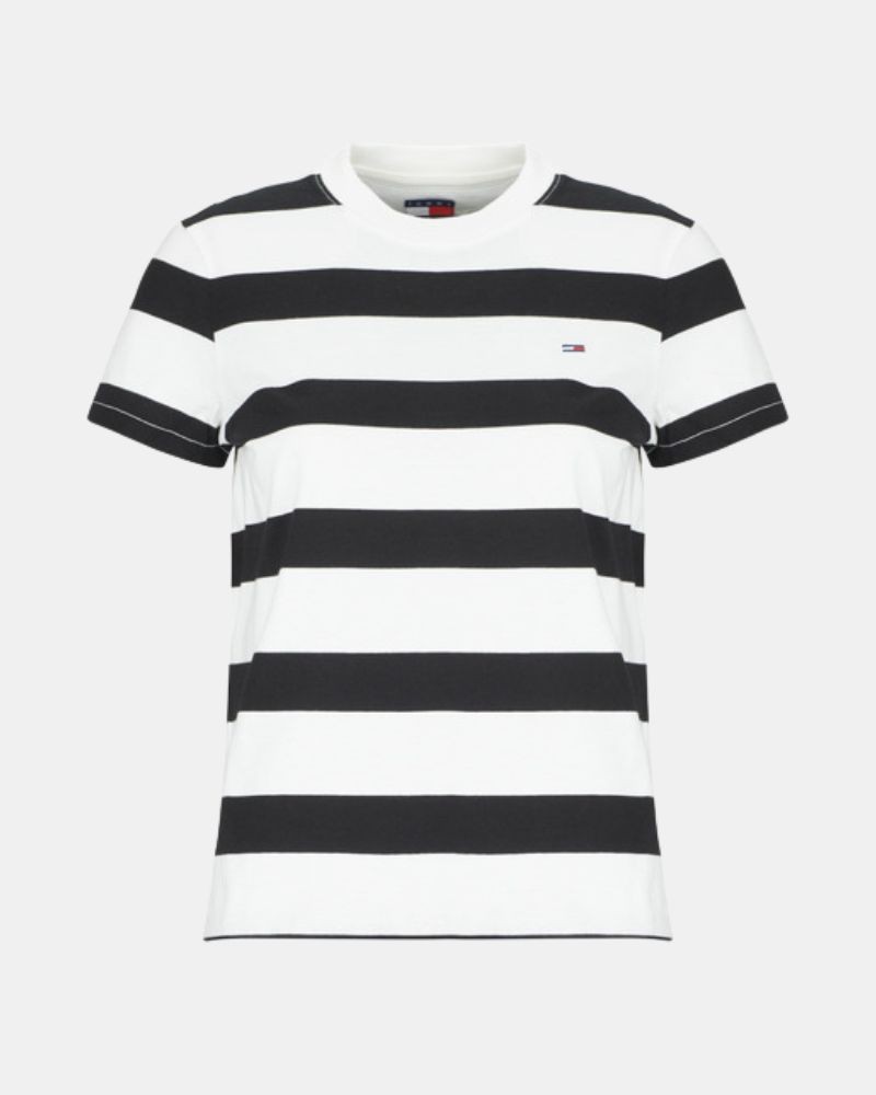 TOMMY HILFIGER DW0DW238010AQ Camisetas Manga corta Mujer Multicolor
