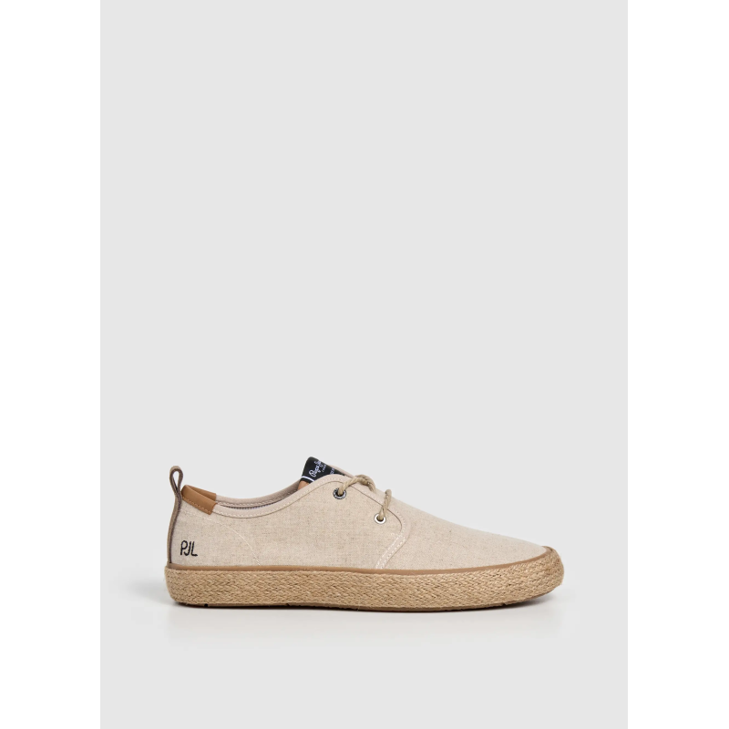Zapatos de yute y alpargatas hom PEPE JEANS PMS100008814 BLUCHER PISO YUTE ECRU WH 39275 26V