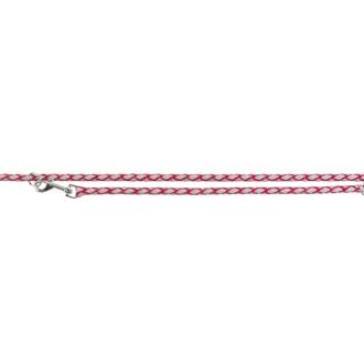 TRIXIE Ramal Cavo Reflect, L–XL: 2.00 m/ø 18 mm, Fucsia