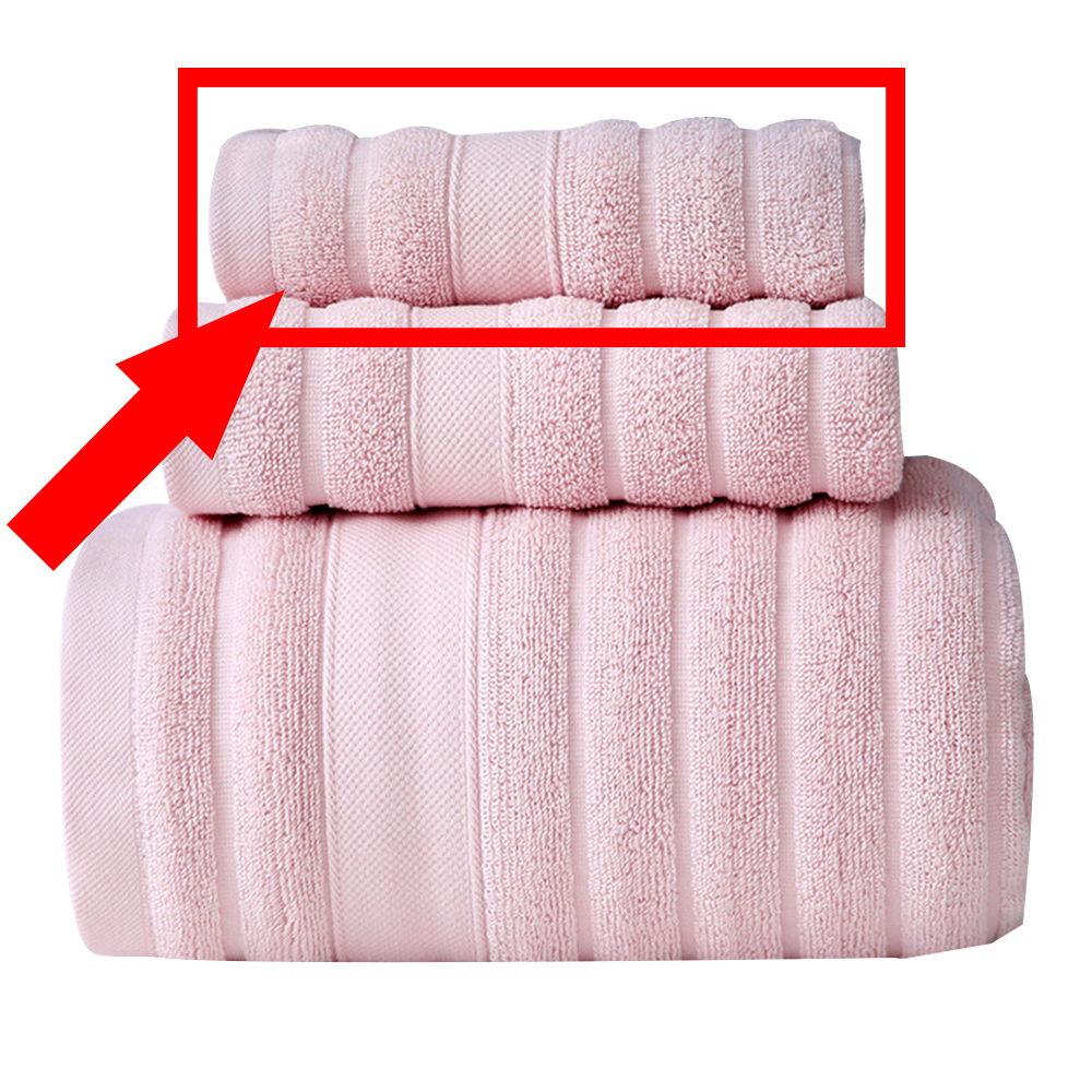 CA Juego de toallas de Baño de Algodón: toallas de baño gruesas y abrorbentes de 3 piezas, 1 toalla de baño, 2 Paños de Lavado