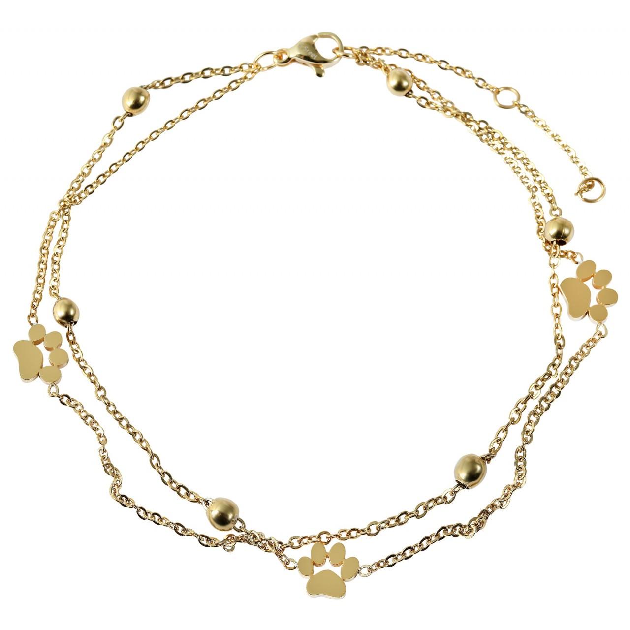 Akzent® Pulsera de Pé "Nelyn" em Aço Inoxidável - 0044
