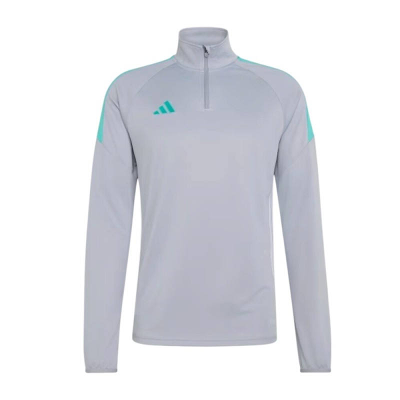 Sudadera Gris Adidas Tiro 26 Essentials Top Media Cremallera, Entrenamiento Para Hombre