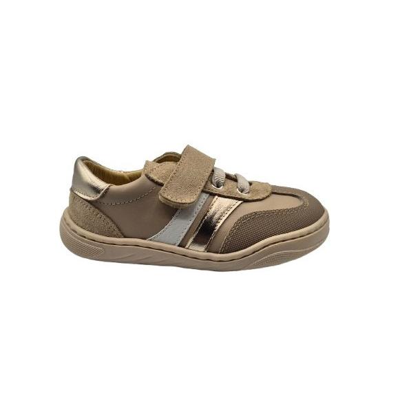 Andanines - Zapatos barefoot para niñas, modelo 261133, de piel respetuosos con el desarrollo natural del pie, estilo plano y sin tacón