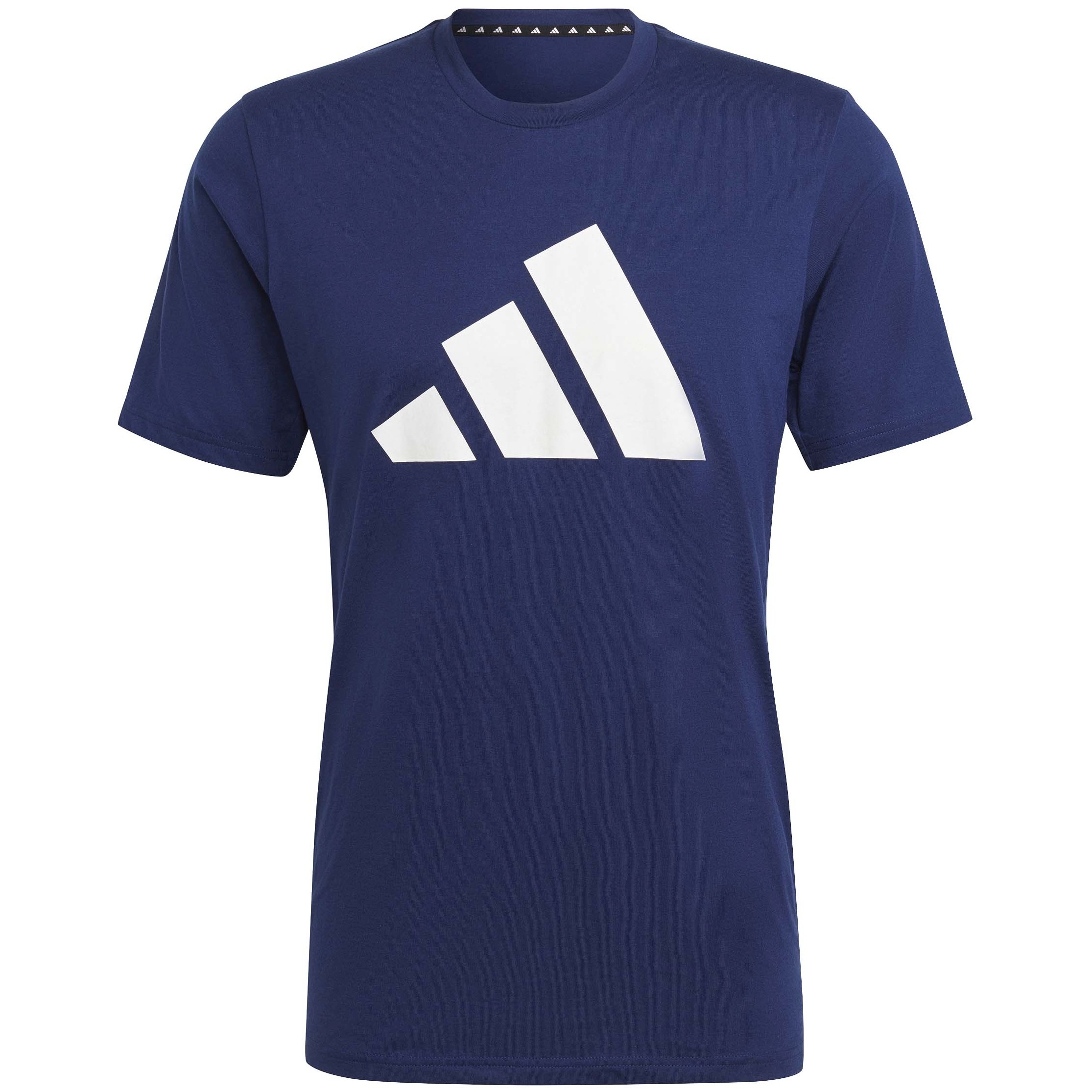 Adidas Camiseta Hombre Manga Corta Azul Marino Temporada 2024 - TR-ES FR LOGO