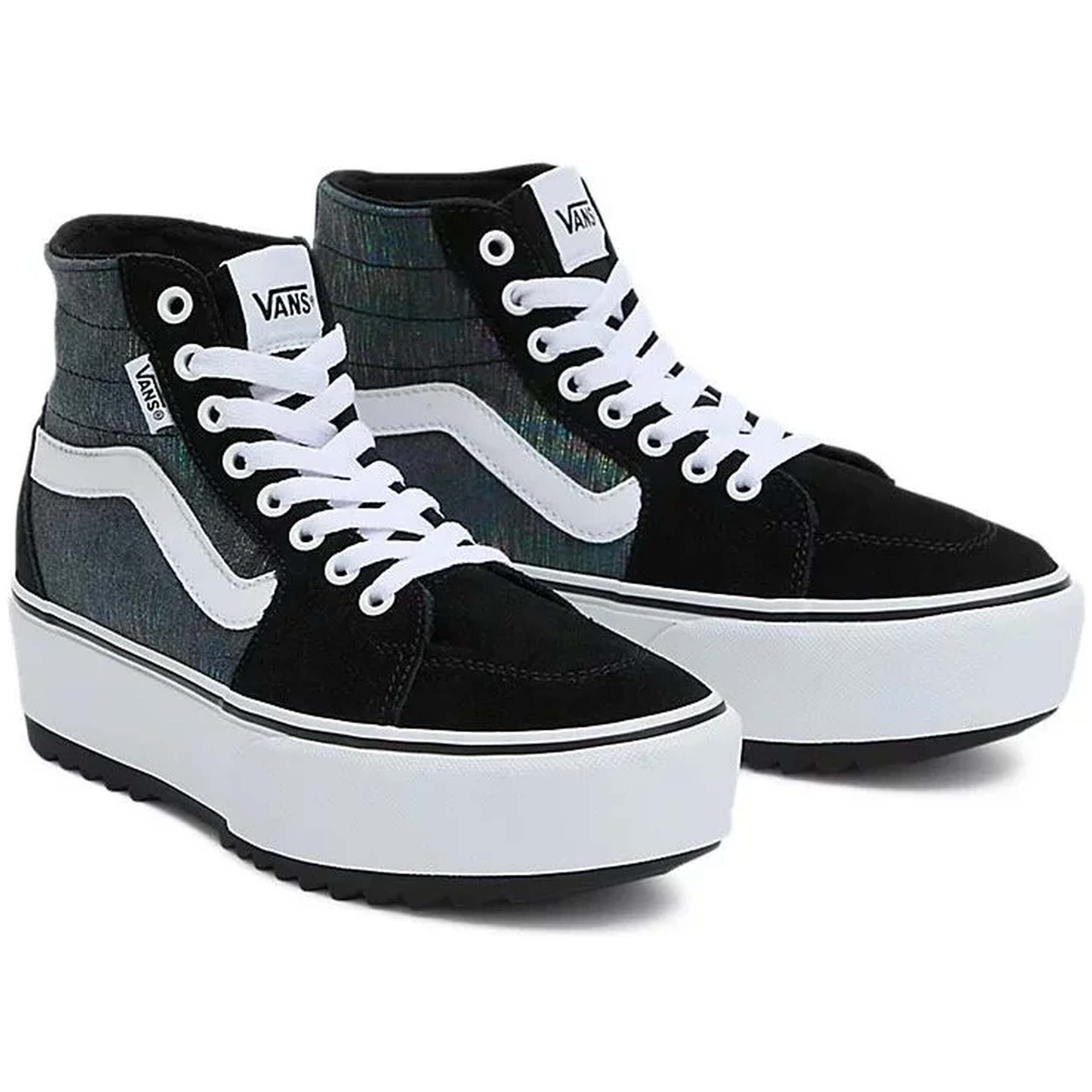Zapatillas Vans Filmore Hi Tapered St Sdfl Mujer Black