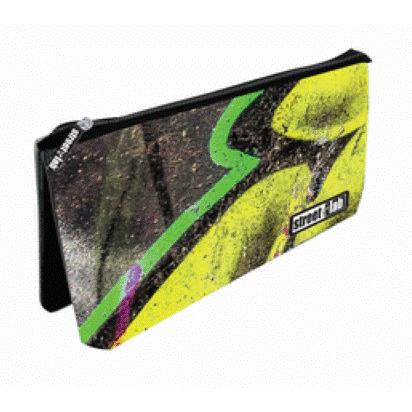 Safta Portatodo Triple Compartimento Street Lab 11x20cm Producto Oficial Producto Escolar para Niños y Niñas - Organización Eficiente
