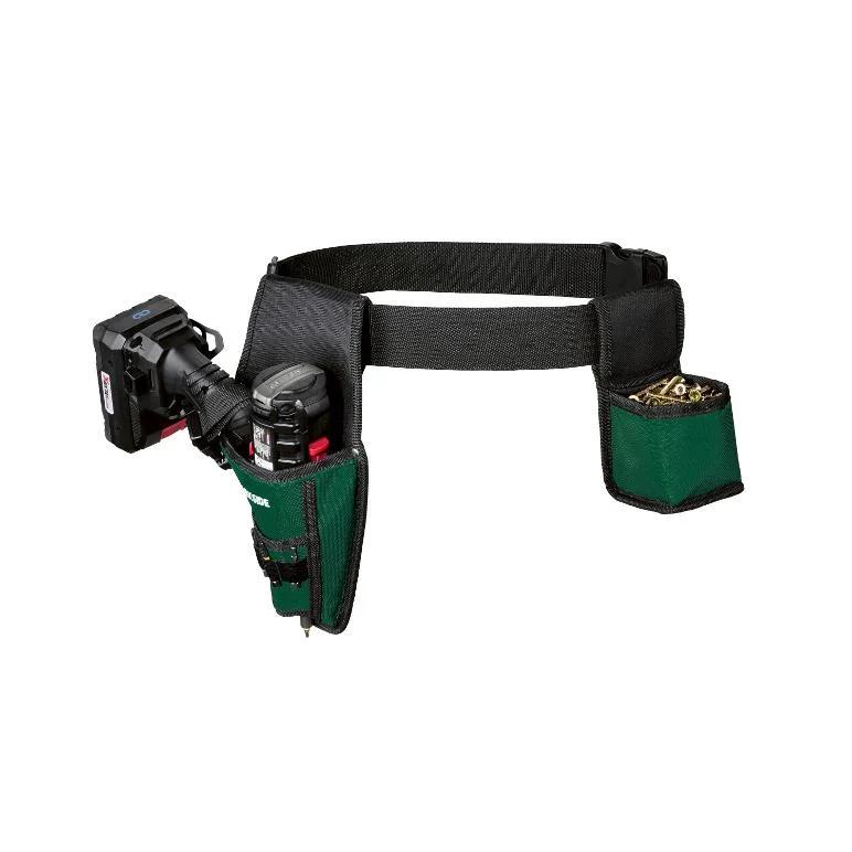 Parkside - Funda para herramientas con soporte para taladro atornillador y martillo, ajustable acolchada resistente