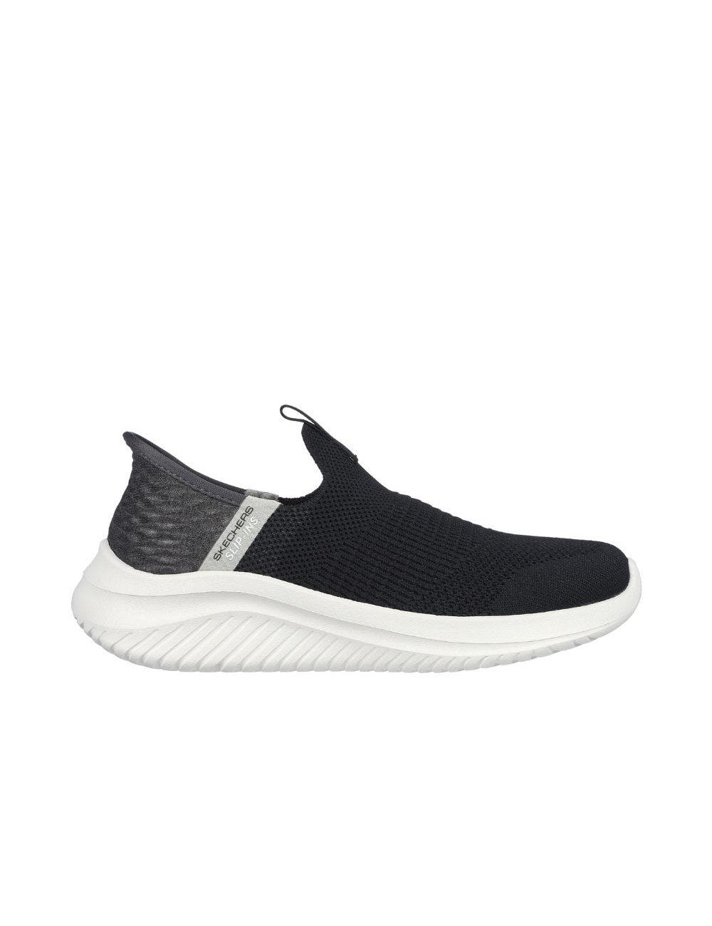 SKECHERS SLIP INS ULTRAFLEX 403844L BKW NIÑO