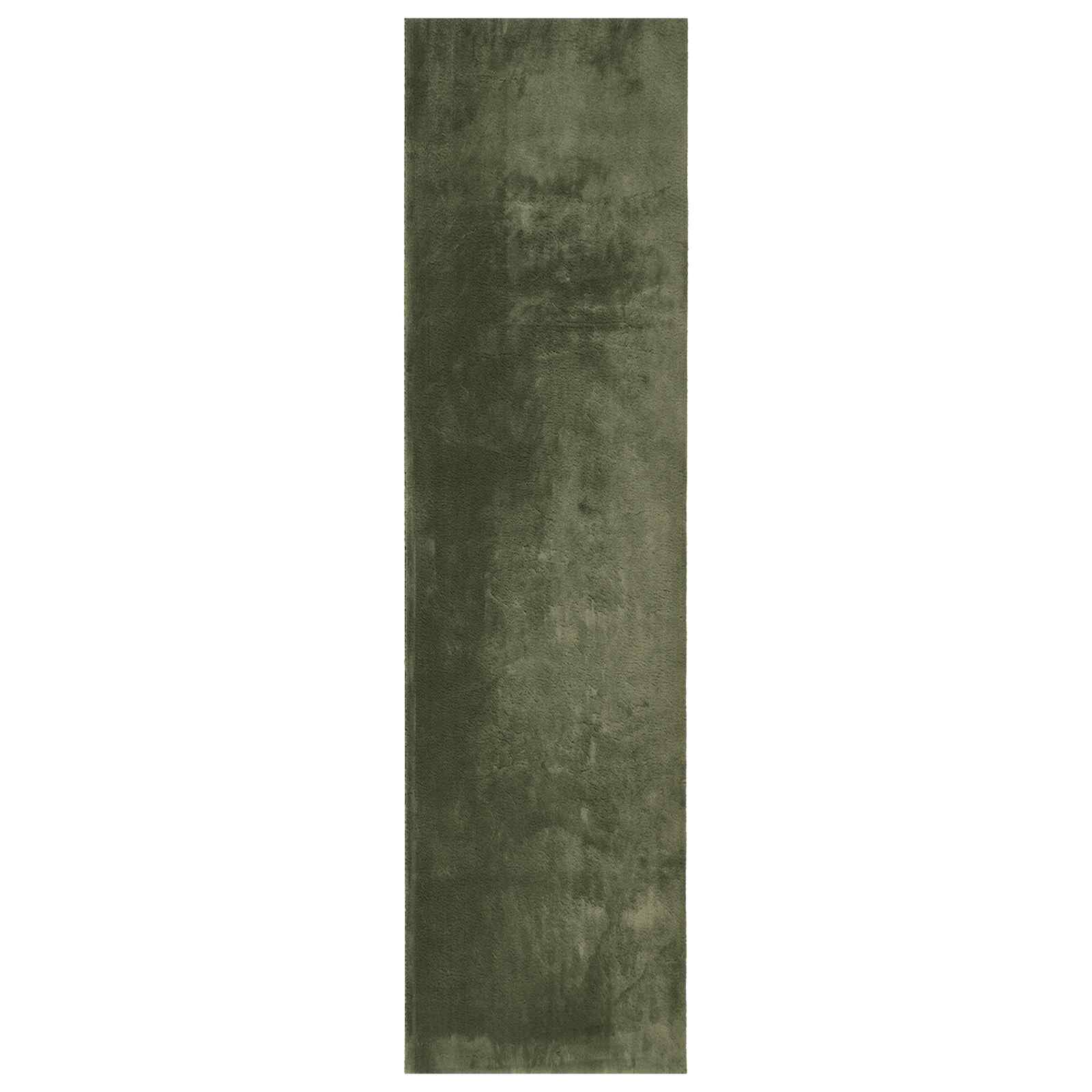 vidaXL Alfombra suave y lavable de pelo medio HUARTE 80 x 400 cm Multicolor