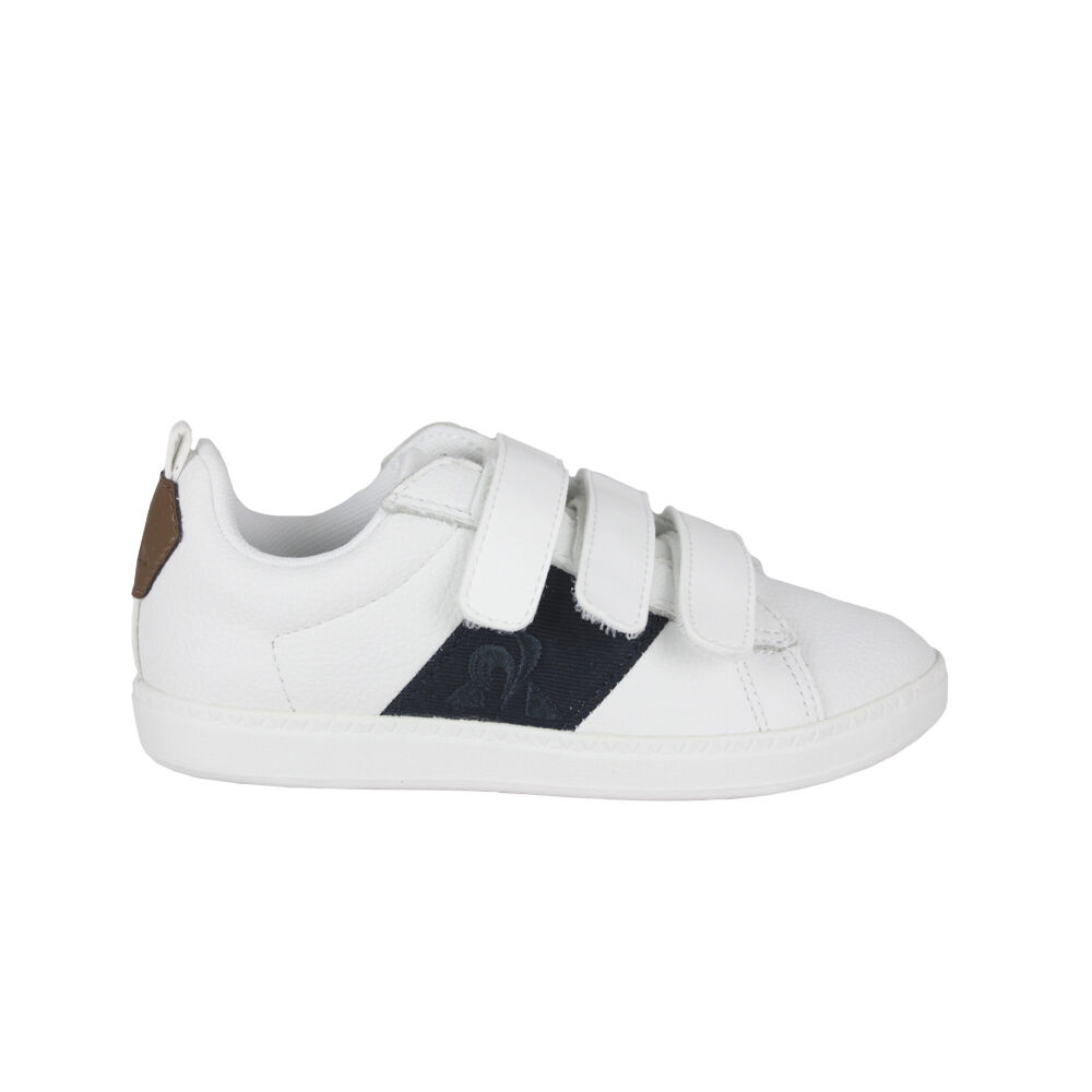 Zapatillas Deporte Niño Le Coq Sportif 2120487 - Cuero - Velcros - Forro Textil - Suela Caucho