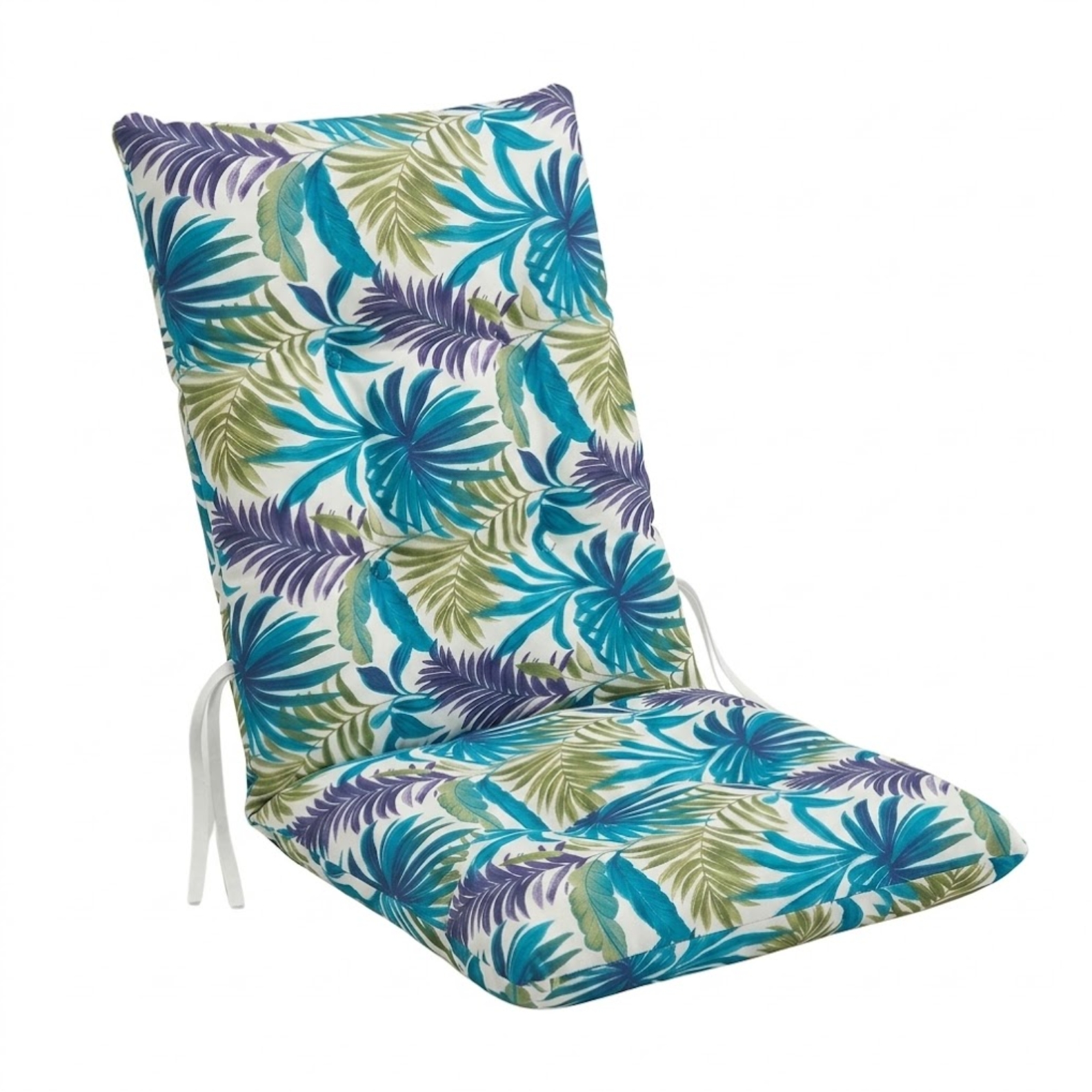 PIND Cojín Tumbona Jardín/Playa 120x55cm | Suave, Fijo y Resistente | Colchoneta para Tumbona Ajustable con Tiras | Máxima Comodidad Outdoor - Diseños Veraniego