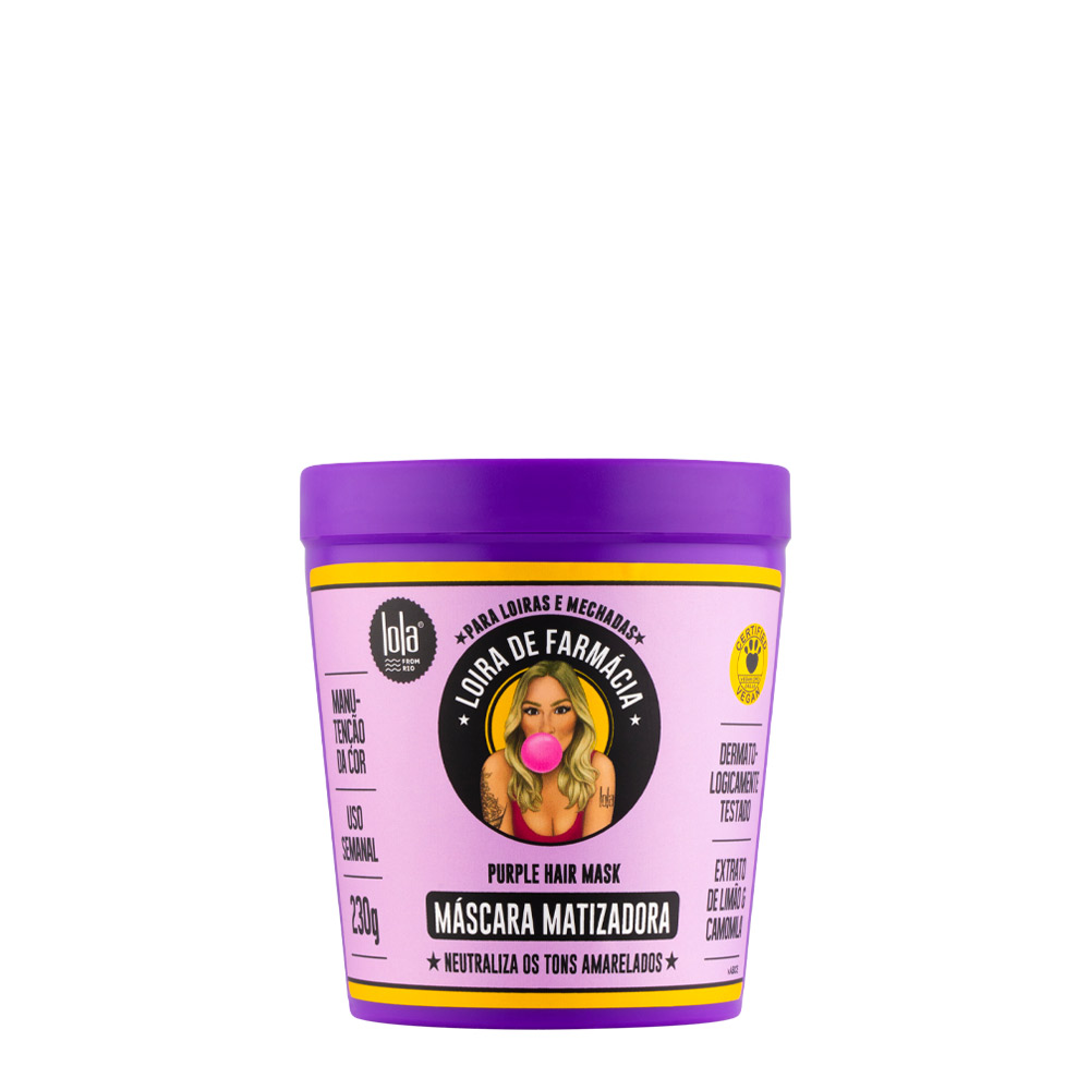 Lola From Rio Loira de Farmácia Máscara Matizadora 230gr